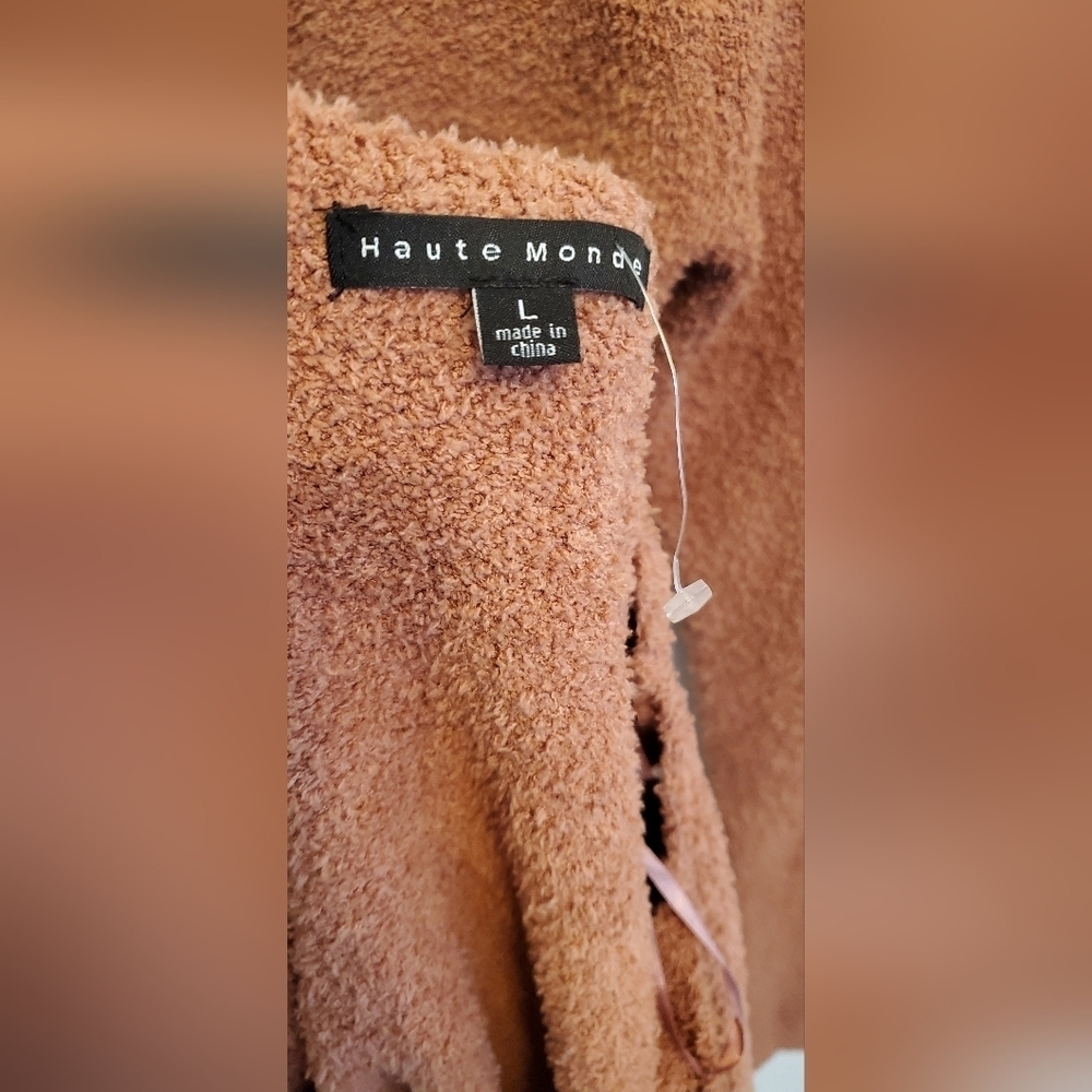 3 Piece Crop Top Sweater and Pant set - Picture 3 of 10